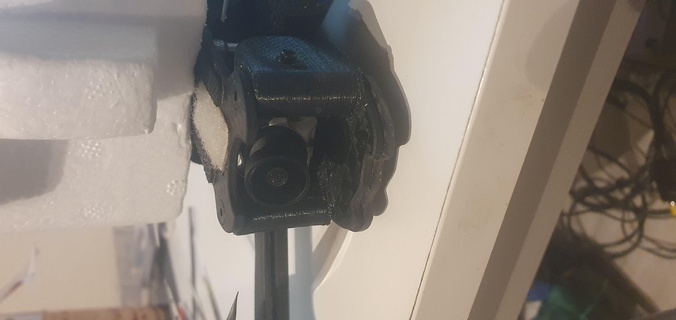 fpv Câmera suporte mark4 zangão quadro Armação caddx vista 3d print model - Mito3D