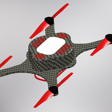 fpv Uçan göz gadget dronlar 3d print model - Mito3D