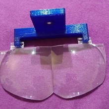 fpv goggle magnifying glasses holder cyclop eye 5 goggles r/c_vehicles 3d print model - Mito3D