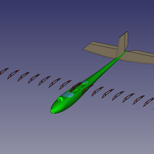fpv md no1 fuselage rc model airplane elrs 3d print model - Mito3D