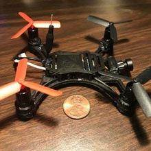 fpv Mini Quadcopter scisky gebürstet Flugregler Quad Rennen Mikro Miniquad Rahmen c_fahrzeuge 3d print model - Mito3D