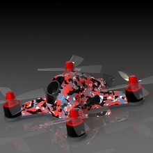 fpv racing diablo 3p v2 Spiel modelism uav multirotor quad 3d print model - Mito3D