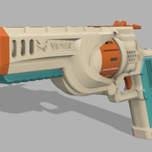 fr-1 viper flywheel revolver ftw system foam blaster game mechanical toys nerf gun 3d print model - Mito3D