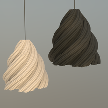 fractal lamp pendant organic geometry art light design interior 3d print model - Mito3D