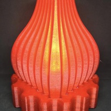 fractal led-Lampe 2 home Dekor Dekoration Dekorative decor - leds led-Halter led-Licht Beleuchtung 3d print model - Mito3D