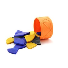 fracción de puzzle la herramienta matemáticas ayudas aprendizaje 3d print model - Mito3D
