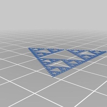 linha fratura personalizador fractal ifs openscad matemática 3d print model - Mito3D