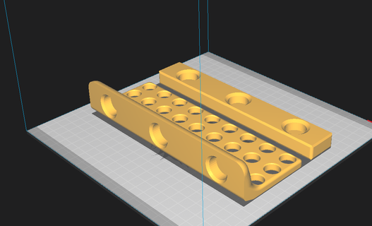 frag rack magnets 3d print model - Mito3D