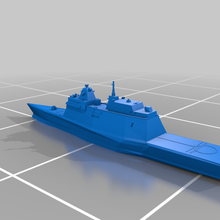 fregata classe tamandar poli arte brasile brasiliano Marina Militare arredamento design storico cimeli militare 3d print model - Mito3D