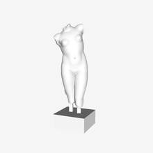 fragement esquiline venus louvre paris art le muse du museum france 3d print model - Mito3D