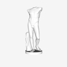 fragment diadoumenos louvre paris art le muse du museum france 3d print model - Mito3D
