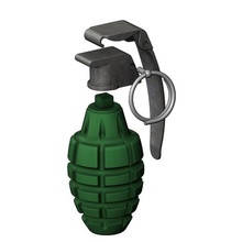 fragmentation grenade 3d print model various toy war weapon explosive handgrenade military 3d print model - Mito3D