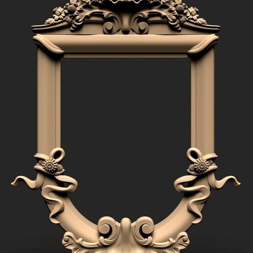 Cadre 10 cadre miroir 3D print model - Mito3D