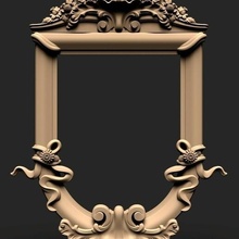 telaio 10 struttura specchio 3d print model - Mito3D
