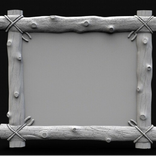 Cadre 13 cadre miroir 3D print model - Mito3D