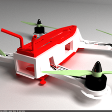 telaio 260 vari drone miniframe fotogramma 270 275 radio controllo petg 3d print model - Mito3D