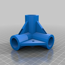 frame connector connecteur chassis -- serre jardin greenhouse garden 3d_printing 3d print model - Mito3D