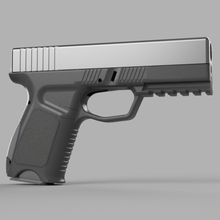 marco de kjw airsoft glock 19 23 juego gbb g23 g19 3d print model - Mito3D