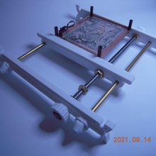 telaio fabbricazione pc tavole gadget pcb circuito tavola titolare supporto 3d print model - Mito3D