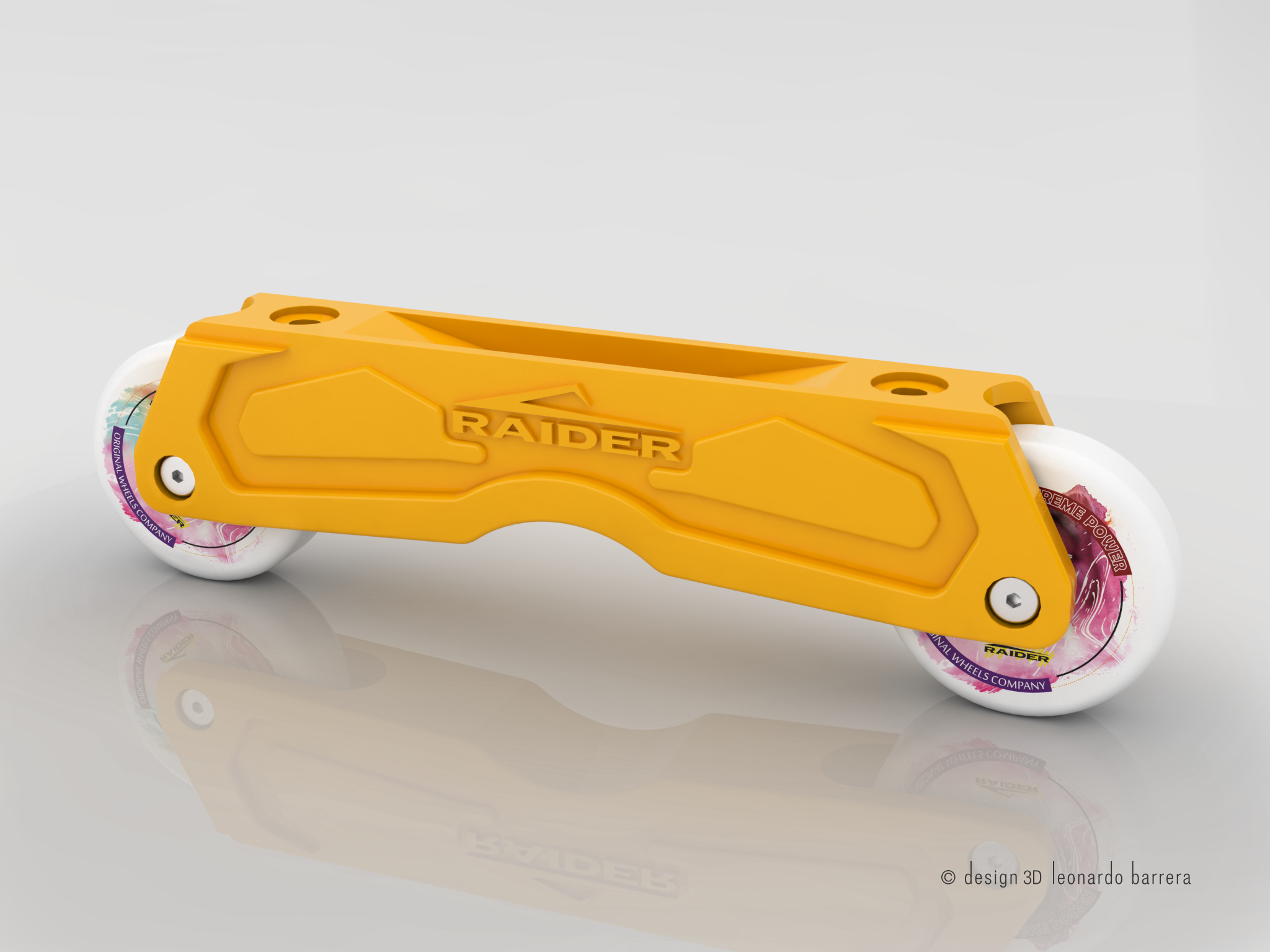 Rahmen Rollschuhe Räder Prototypen Design Sport Versammlung Spielzeuge Werkzeug Kunst Mode Haus abwechslungsreich 3D print model - Mito3D