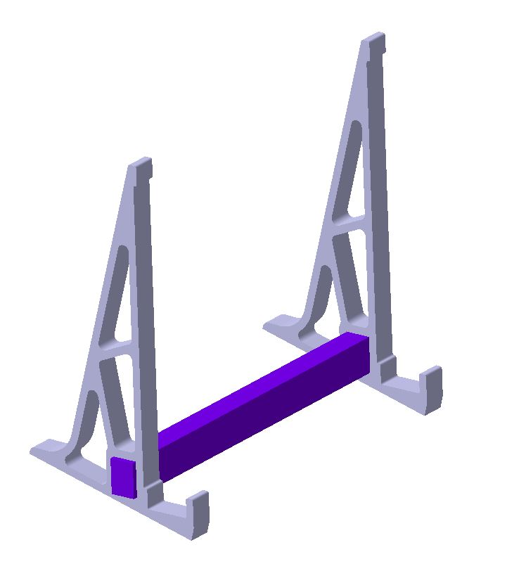 frame support home easel 3D print model - Mito3D