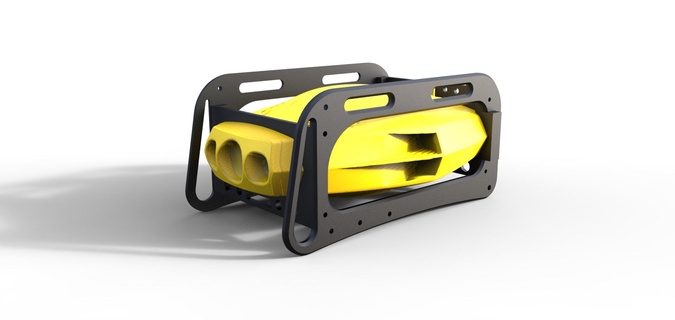 frame underwater drone chasing dory rov 3d print model - Mito3D