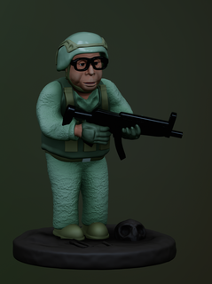 frank reynolds - fallujah Game dungeons and dragons one shots pokémon humor always sunny in philadelphia 3d print model - Mito3D