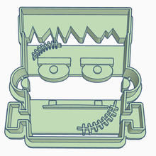 Frankenstein taglierina biscotto Halloween mostro taglio 3d print model - Mito3D