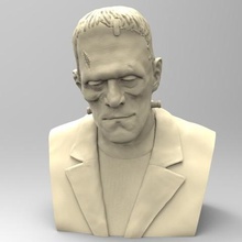 frankenstein nouvelle version art le monstre de la poitrine fantastique cinéma 3d print model - Mito3D
