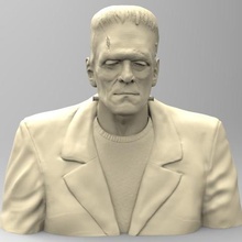 frankenstein a arte monstro no peito fantástica cinema 3d print model - Mito3D