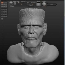 Frankie alias Frankenstein monstre art costumechallenge Halloween 3d print model - Mito3D