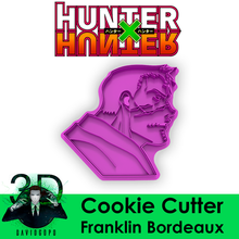 Franklin biscoito cortador caçador 3d print model - Mito3D