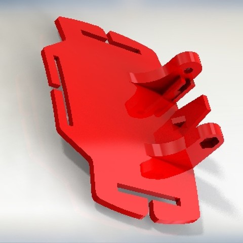 a sarda suporte da lâmpada ferramenta 3D print model - Mito3D