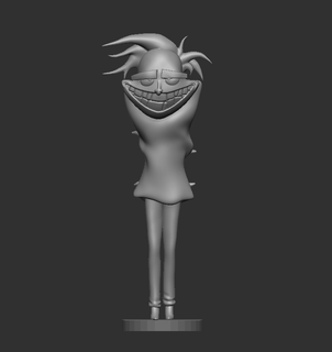 fred courage cowardly dog fred cpraje cprajeelperrorocobarde coward swearing  3d print model - Mito3D