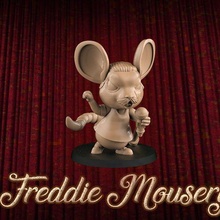 Freddie ratonería 3d print model - Mito3D