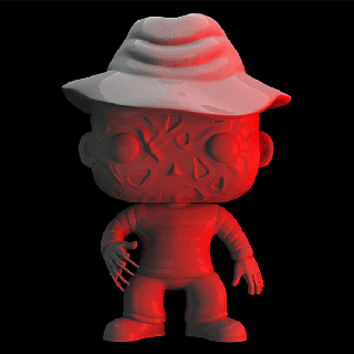 Freddy chibi korku oyun Chibi Chucky Jason terör oyuncak küçük 3d print model - Mito3D