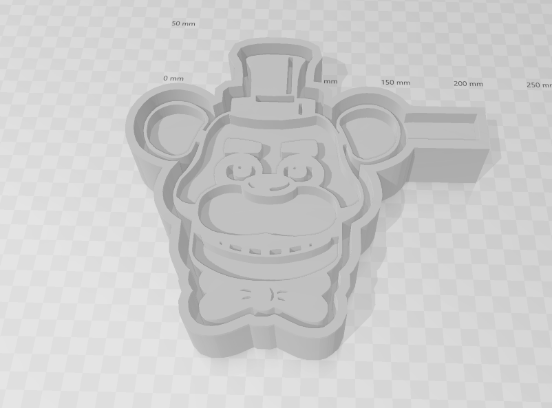 Freddy Fazbear acemi kalıp 3D print model - Mito3D