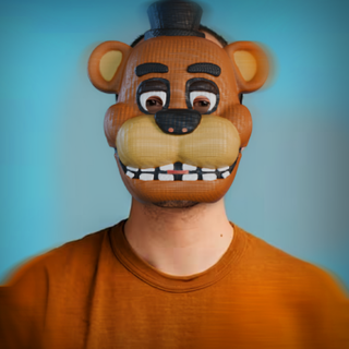 Freddy fazbear masque nuits freddy cosplay 3d print model - Mito3D