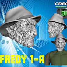 Freddy krueger Arte figura 3d print model - Mito3D
