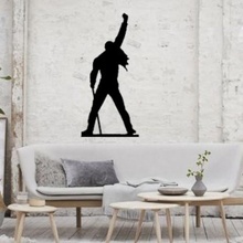 freddy pared wall fashion mercury decorate decoration space big gray black white colours house music queen band 3d print model - Mito3D