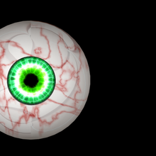 free 3d rigged eyes devastation game eye eyeball eyeballs rig 3d print model - Mito3D