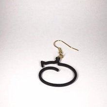 free cat earrings stl-file 3d print model - Mito3D