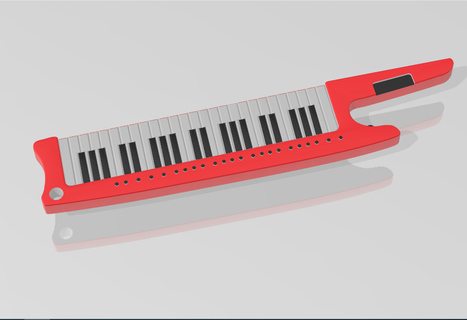 gratuito dama tastiera signore cumbia pablo pablito lescano 3d print model - Mito3D