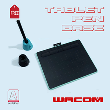free design - pen base tablet wacom 3d print model - Mito3D