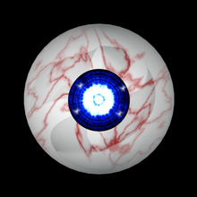 free eyes unruly insight art eye eyeball eyeballs rigged rig 3d print model - Mito3D