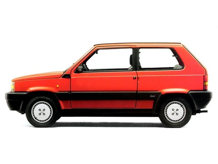 gratis fíat panda mk1 1986 fase 2 coche vehiculo carrera top1 motor ferrari Afinación ruedas 3d print model - Mito3D