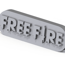 free fire game pc weapons fornite games logos key fobs 3d print model - Mito3D