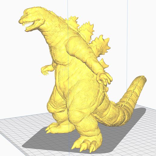 Bedava Godzilla 1965 jira Gojira 3D print model - Mito3D