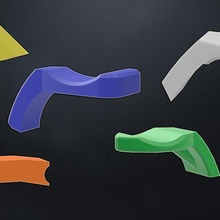 Bedava kolları 3d basılı diş izlenim tepsiler Yazdır bireysel tepsi teknisyen 3d print model - Mito3D