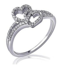 free gioielli modello cad 3d anello di nozze jcd formato stl Modello fidanzamento 3d print model - Mito3D